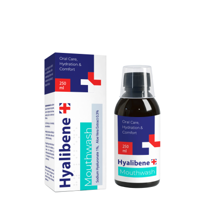 ავარდენტი - პირის ღრუს სავლები Hyalibene Mouthwash