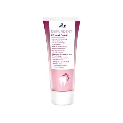 დოქტორ ვაილდი - მათეთრებელი და გამაპრიალებელი კბილის პასტა - DEPURDENT Clean & Polish